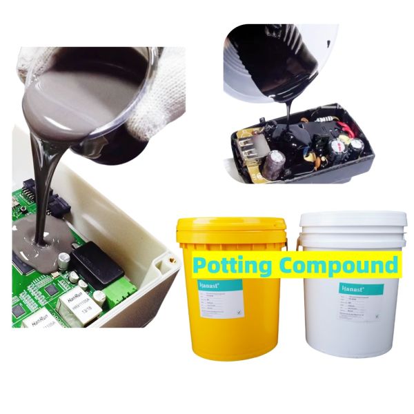 Deep Curing Potting Silicone HN-8806A/B | Low Shrinkage, RoHS Compliant for Electronics