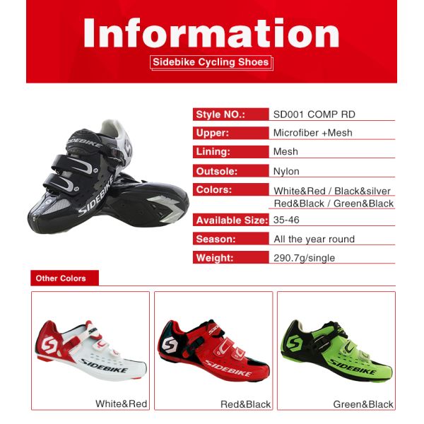 Sidebike Summer Cycling Shoes Geometry Design Body High Pressure Resistance