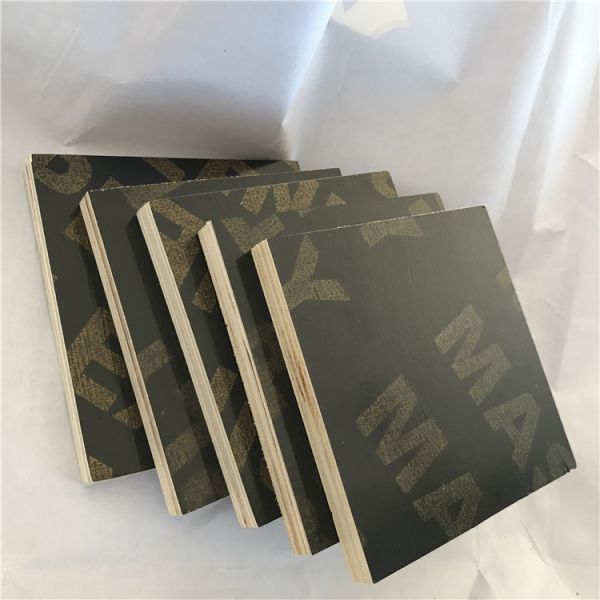 Durable Poplar Core Plywood , Film Faced Shuttering Plywood For Building Construction