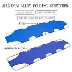 Medical Portable Rescue Stretcher ISO Class I Fold Up Stretcher