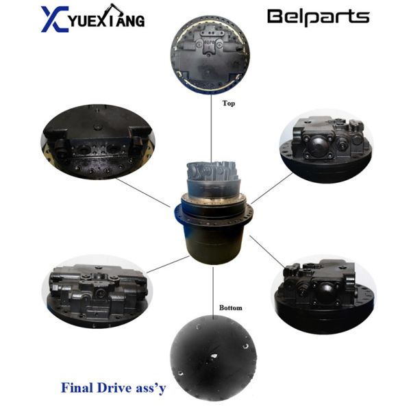 BELPARTS Excavator Hydraulic Pump Parts EX120-5 EX330LC-5 ZX200 ZAX250 9101521 Center Joint Without Blade