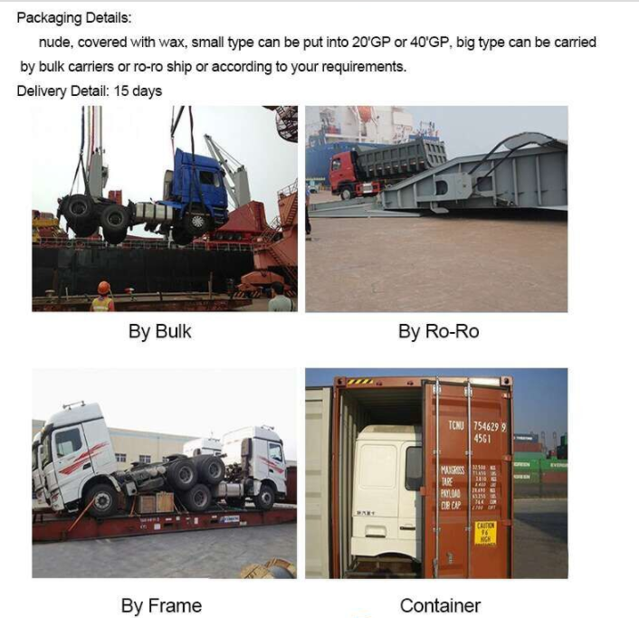 Durable HOWO Second Hand Dumper Trucks 8x4 Drive Mode 38600KM Mileage