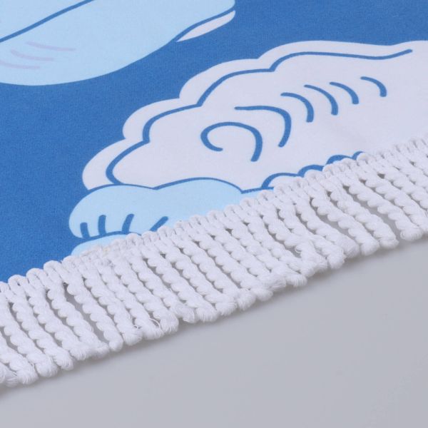 Fashion Quick Drying Sand Proof Beach Towel Microfiber Custom Print Sublimation Design Your Own Logo