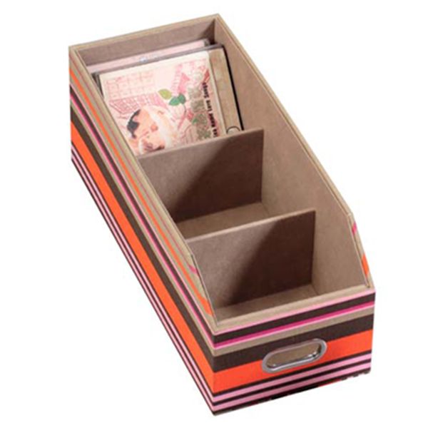 A4 / OEM Office Business Cardboard Stationery Boxes With 2 Hole Binder Clip