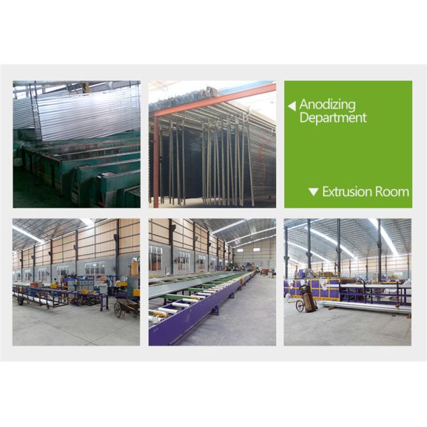 6061/6063 Anodized Golden Aluminum Extrusion Profiles for Angola