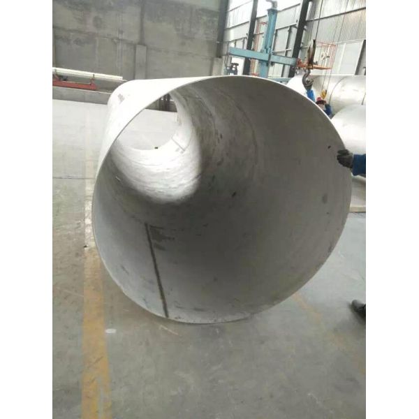Ss Welded 630mm Stainless Steel Pipes 302 304 JIS 32205 Brush Polish 0
