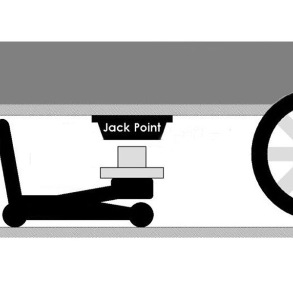 Aluminum Jack Pad for MERCEDES Jack Up Securely