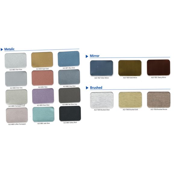 Wholesale Aluminum Composite Material Panel For Curtain Wall Eaves Indoor Shelter Billboard