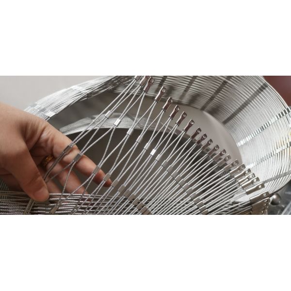 Stainless Steel 316 Rope Safety Netting - Optimal Solution For Port Protective Fence