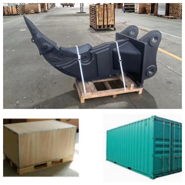 Construction Machinery Excavator Ripper With Shaft For Broken Frozen Soil Hard Soil