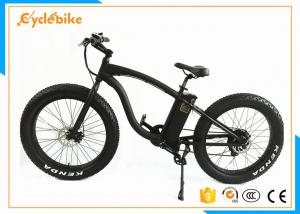Cheap Adult Electric Fat Tire Snow Bike , Specialized Mountain Bikes With Fat Tires 26x4.0 wholesale