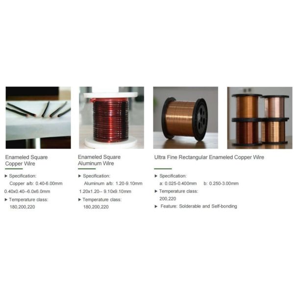 Enameled Wire Electrical Metallic Conductor Copper Clad Aluminium Wire 0.13mm 8-10% Enameled Wire Aluminum or Copper