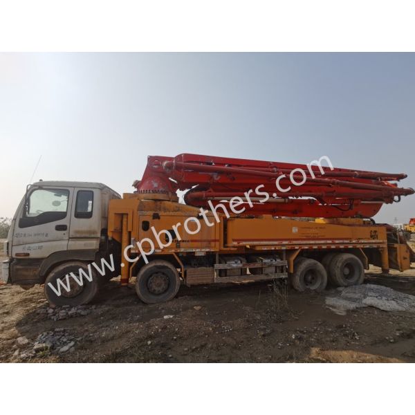 2013 Putzmeister 46m Truck Mounted Concrete Pump Recent Concrete Pump