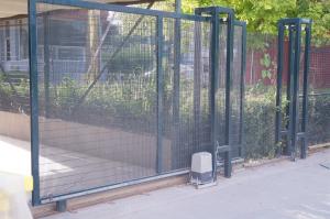 Cheap Electrical Metal Garden Fence 4.5x2.0m Sliding Gate 4.0m 4.5m 5.0m 6.0m Width wholesale
