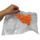 Cheap Clear Food Saver Rolls Food Vacuum Seal Bags With Gravure Printing wholesale