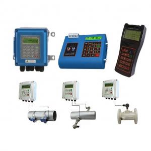 China Digital Clamp On Type Ultrasonic Milk Flow Meter Accuracy Up To 1.0% on sale