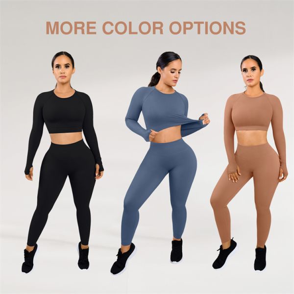Recycled Sportswear Activewear Eco-Friendly Yoga Set for Women Leggings Fitness Set