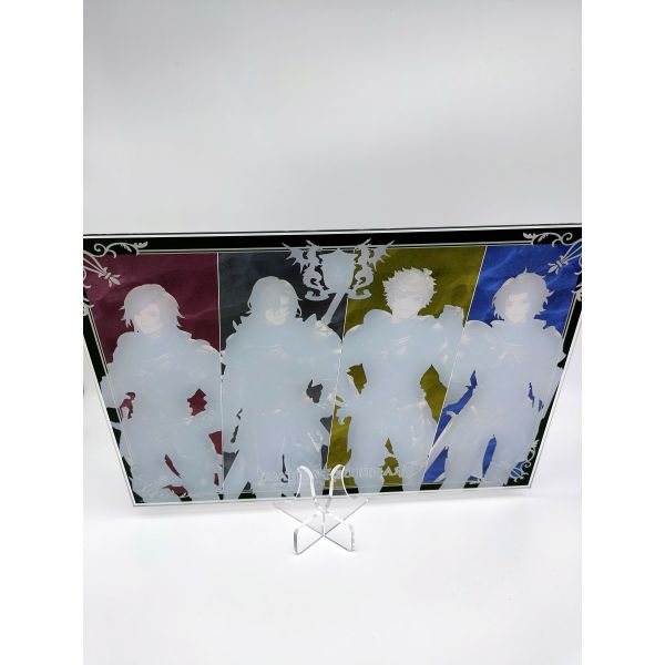 Inkjet Printing Anime Acrylic Figure Demon Slayer Figure 21cm Size