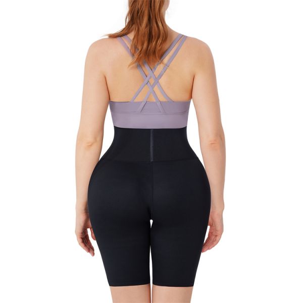 High Waist Slimming Sport Shapewear Workout Yoga Leggings for Women Standard Thickness