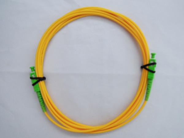 Quality High dense connection, easy for operation SC APC Fiber Optic Patch Cord for FTTX + LAN for sale
