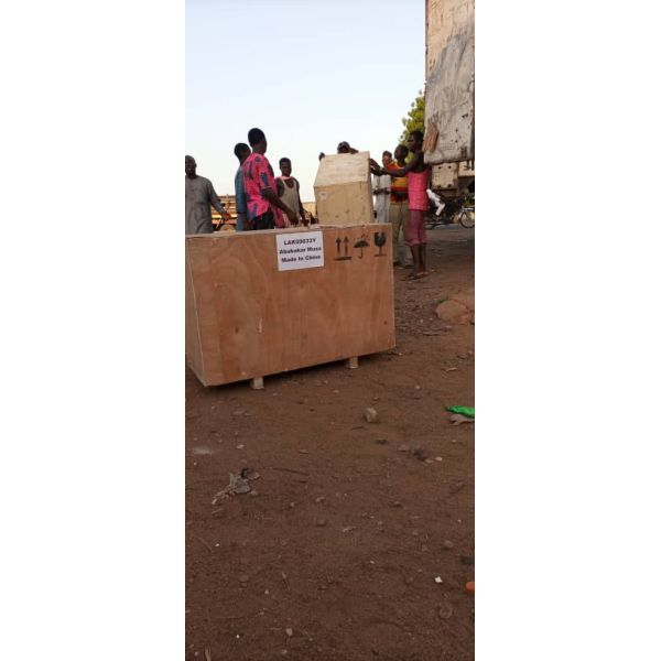 6 Chute Nuts Color Sorter LED Light Self design high frequency ejectors