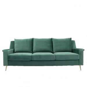 Cheap Forest Green ODM Living Room Sofa With Metal Leg wholesale