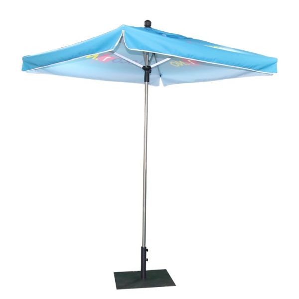 Quality Unique Custom Printed Patio Umbrellas Portable UV Resistance Waterproof for sale