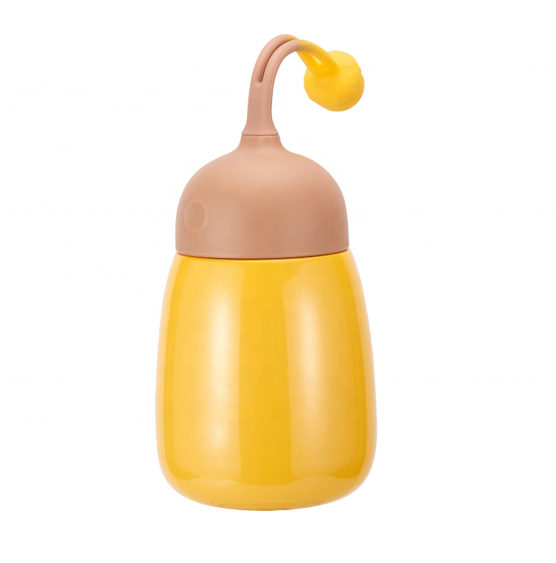 Portable 400ml Stainless Steel Kids Water Bottle Double Wall Vacuum Insulated