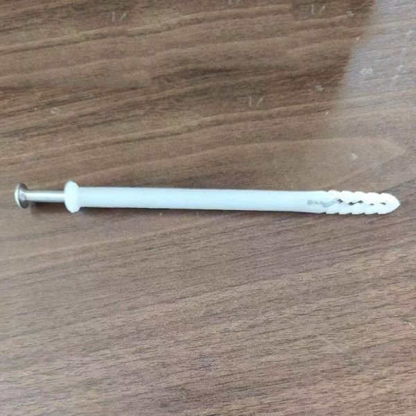 Load Capacity PE PP Nylon Plastic Sleeve Anchor For Secure Wall / Ceiling Object Mounting