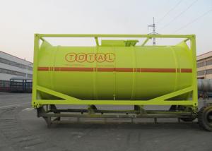 Cheap International Carbon Steel 20 Foot Tank Container For Oil Transport Or Storage wholesale