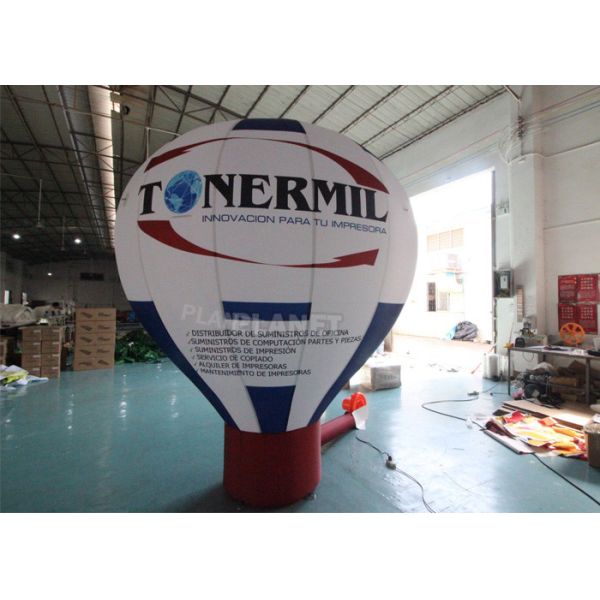 Custom Outdoor Giant Balloon Advertising Grand Inflatable Ground Advertising Balloons With Logo For Advertisement