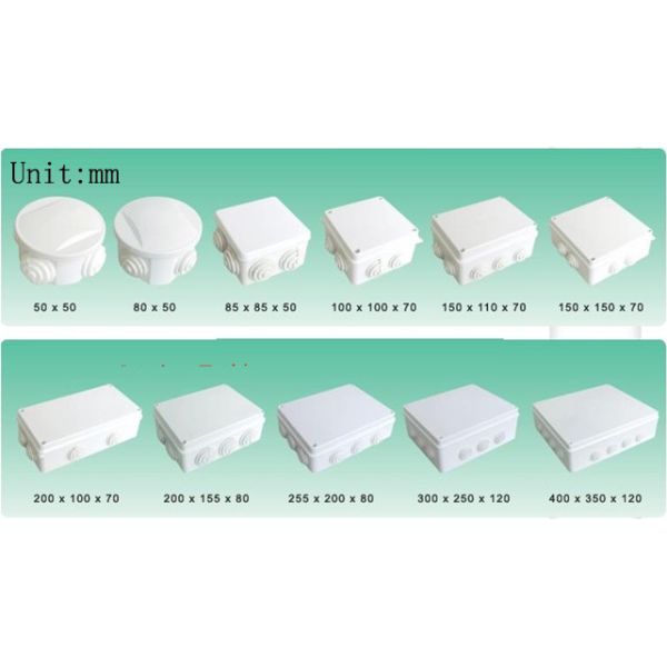IP66 Waterproof CCTV Monitor Distribution Cable Wiring Junction Box 150*110*70mm