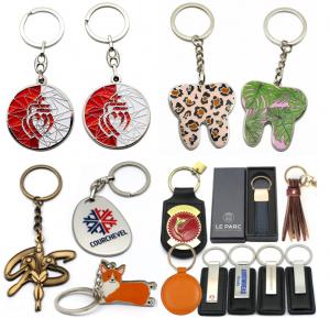China Gift Advertising Key Chain Custom Logo 2D 3D Personalized Metal Keychain on sale