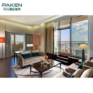 Glossy Finish Guestroom Furniture Set