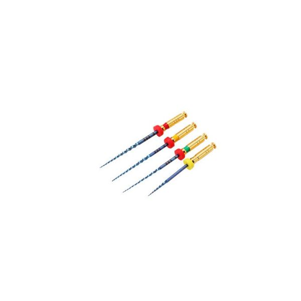 Rotary files Dental Instrument heat treated S Blue assorted