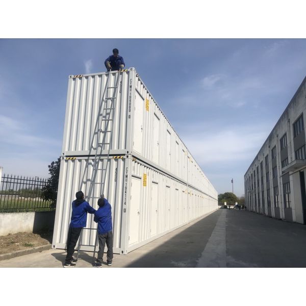 Movable Prefab Shipping Container Homes For Office Shop Accomodation