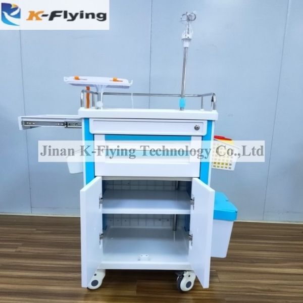 ABS Equipment Cart Rescue Treatment Hospital Medical Trolley