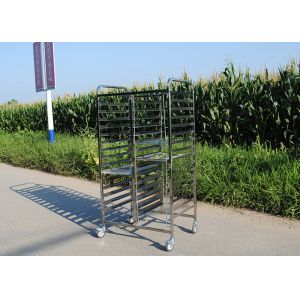 20 Layers Drying Flower Plant 1.2mm Stainless Steel Rack Trolley