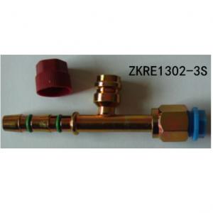 Cheap R134A Refrigerant AC Compressor Manifold Fittings 5/8 O Ring ZKRE1302-3S wholesale