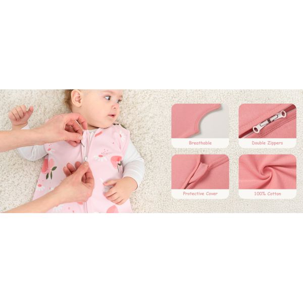 Wearable Lightweight Comfortable Newborn Sleeping Bag Infant Sleep Sacks