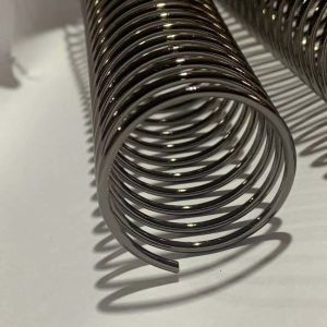 Cheap Wire Dia2.0mm Electroplating Black Spiral Binding Coils wholesale