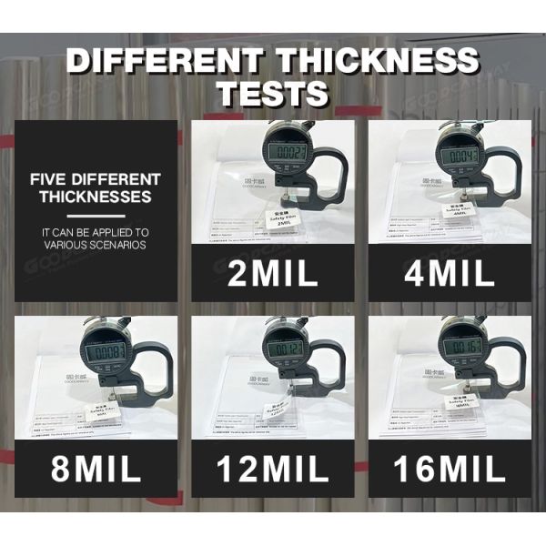 2mil PET Safety Window Film 60in x 99ft Explosion-Proof UV Protection