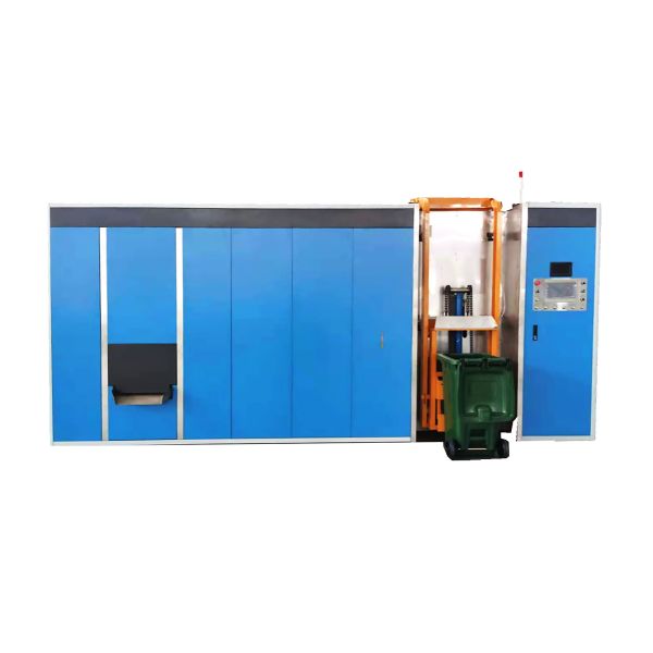 1000kg Deodorizing Fully Automatic Organic Waste Converter Kitchen Compost Maker Machine