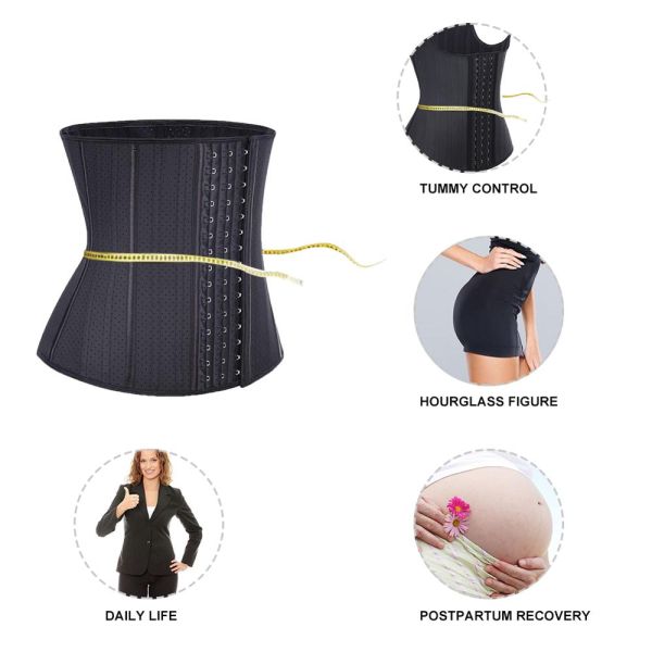 Adjustable Straps Comfort Posture Shoulder Support Tummy Control Waist Trainer Belt Shaper