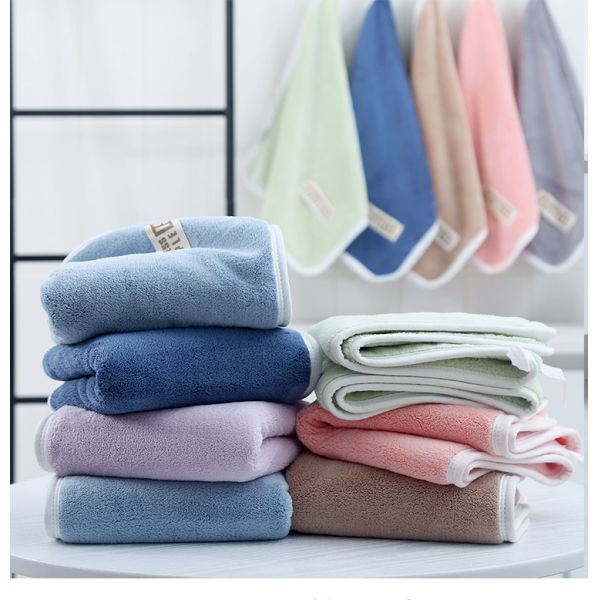 Thickened Men's and Women's Face Washing Towels Made of Coral Velvet Ideal for Household