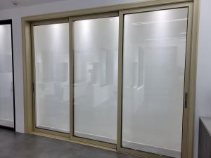Cheap 1.2mm-2.5mm Aluminium Glass Sliding Doors , Fly Screen Aluminium Powder Coated Doors wholesale