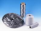Cheap Metal Fiber Cutting Silver Broken Staple Fiber Average Length 35-48mm wholesale