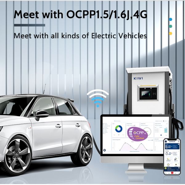 DC Fast Charger CCS to GBT 120KW Output Voltage for Hotel Parking EV Charging Station