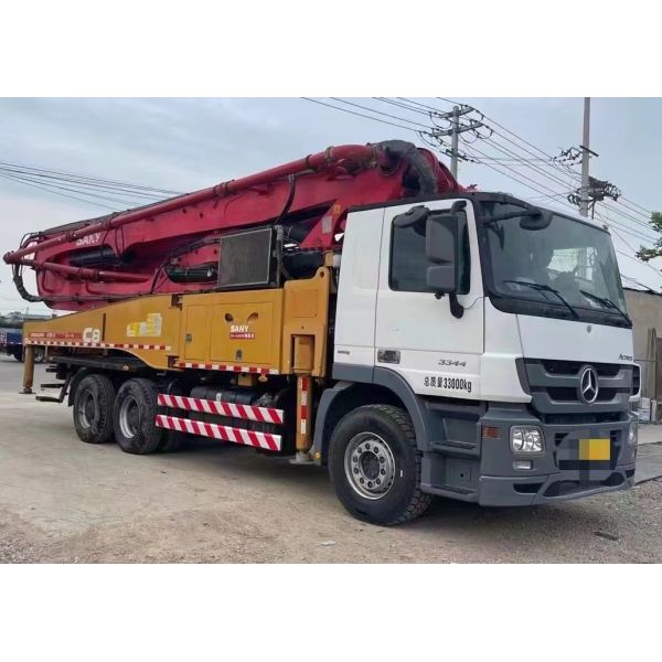 2019 SA Ny 47m Machine Equipment Concrete Boom Pump Concrete Pump Truck Concrete Batching Plant Mercedes Benz Chassis