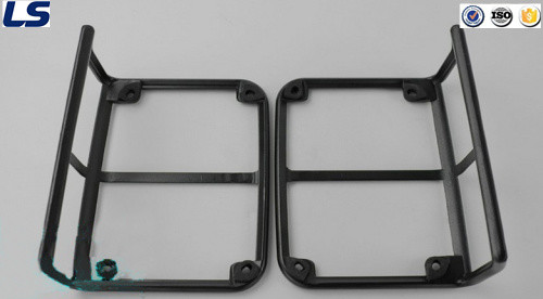 Powder Coated Black Tail Lamp Cover for Jeep Wrangler Jk
